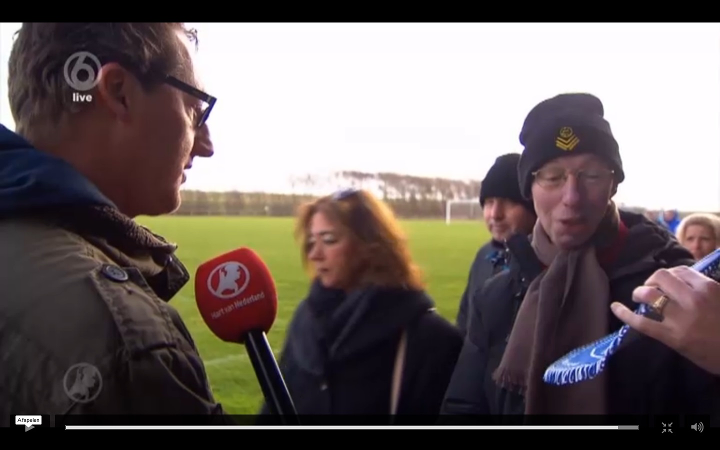 Hart van Nederland te gast bij de vv Petten.