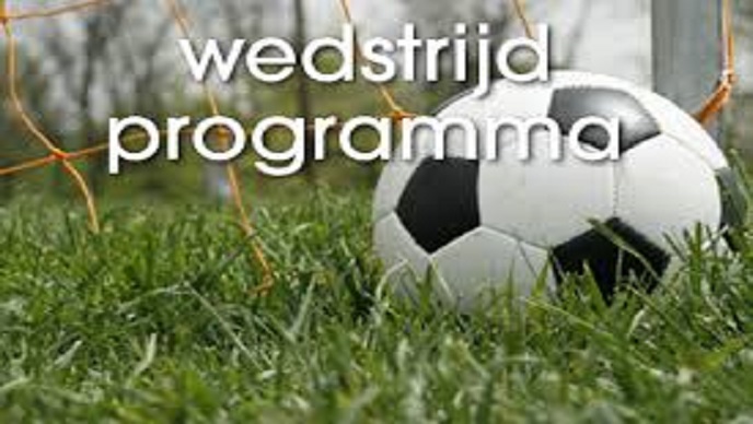Voetbalprogramma staat online