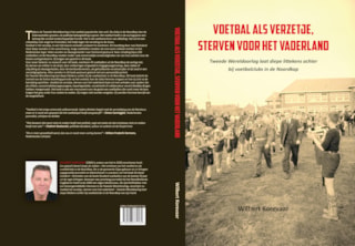 Boekomslag Voetbal als verzetje, sterven voor het vaderland (HR met ISBN nummer)