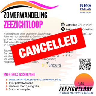 CANCELLED Zomerwandeling 27-6-2026