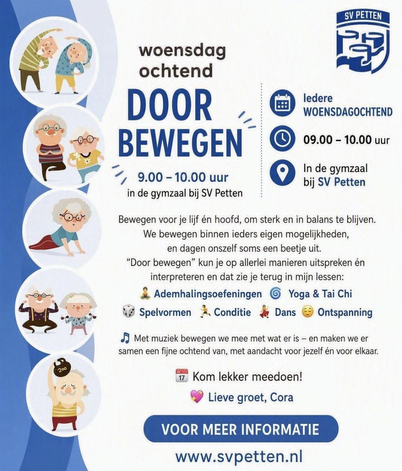 'Door Bewegen' bij SV Petten is weer gestart